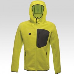 Flisinis džemperis su kapišonu žvejybai RAINMAN Pro GreenLemon