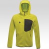 Flisinis džemperis su kapišonu žvejybai RAINMAN Pro GreenLemon